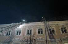 В Ярославле горел чердак Дома офицеров