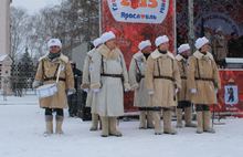 Гвардейцы государыни Масленицы прошли по центру Ярославля