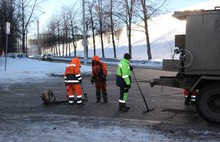 На улице Терешковой в Ярославле провели аварийно-ямочный ремонт