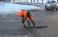 На улице Терешковой в Ярославле провели аварийно-ямочный ремонт