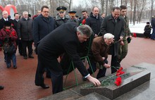 Сергей Ястребов принял участие в митинге, посвященном Дню защитника Отечества