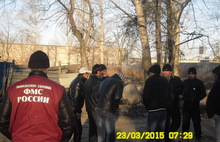 В центре Ярославля задержаны пятнадцать незаконных мигрантов