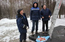 На Обелиск Славы в парке на Липовой горе вернулся орден Великой Отечественной войны