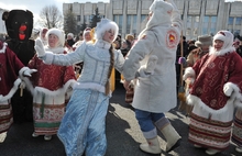 В Ярославле начали праздновать широкую Масленицу. Фоторепортаж