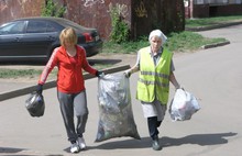 В Заволжском районе Ярославля жители очистили пруд