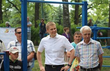 Александр Грибов открыл в Любиме первый городок ГТО в рамках проекта «я ГоТОв»