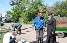 На Туговой горе в Ярославле благоустраивают территорию у церкви Параскевы Пятницы