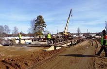 В Пошехонском районе построили новый мост через реку Маткома