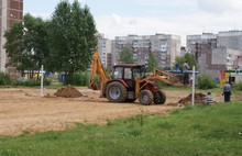 В Ярославле на месте парковки начали строить детскую площадку