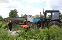 В Брагине ликвидирована несанкционированная свалка