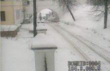 В Ярославле начался снегопад