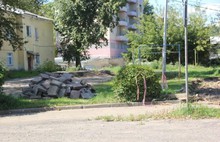 У ДК «Судостроитель» в Ярославле начали благоустраивать территорию
