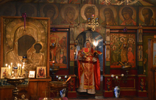 Прощеное воскресение в храме Михаила Архангела в Бору под Угличем Ярославской области