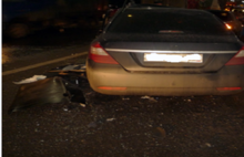 На окружной в Ярославле вечером столкнулись сразу четыре автомобиля