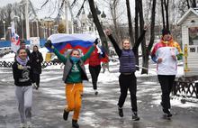 В Ярославле прошел спортивный забег в поддержку Российской легкоатлетической сборной