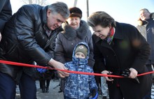 В поселке Борисоглебском Ярославской области открыт пешеходный мост