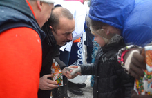 Во дворах Ярославля прошли новогодние праздники