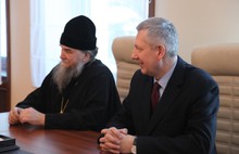 Губернатор встретился с вновь назначенным епископом Переславским и Угличским Феодором