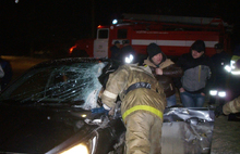 В Гаврилов-Яме иномарка столкнулась с автогрейдером