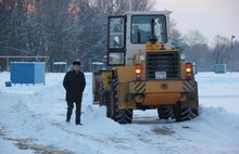 В Ярославле начали обустраивать место для иордани в районе Центрального пляжа на Которосли