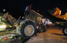 В Ярославской области столкнулись трактор и иномарка