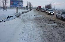 После ДТП на ЮЗОД два водителя доставлены в больницу