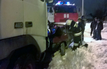 В Рыбинске «Жигули» столкнулись с грузовиком