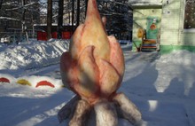 В Ярославле проводится конкурс снежных фигур «Зимняя сказка»