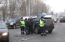 На Тутаевском шоссе в Ярославле столкнулись три машины
