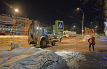 В выходные на уборку улиц и вывоз снега в Ярославле вышли сто единиц техники