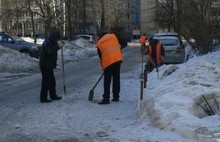 На уборку брагинских дворов брошено 343 дворника и 12 снегоуборочных машин