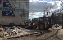 В центре Ярославля завершены работы по демонтажу крупного торгового павильона