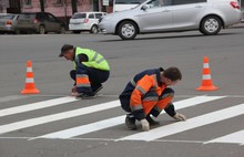 В Ярославле начали работы по нанесению дорожной разметки