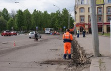 В центре Ярославля продолжается ремонт дорог