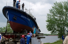 В Ярославле спустили на воду катер «Капитан Оходов»