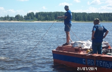 В Ярославской области две баржи и толкач сели на мель