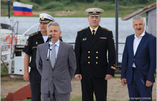 В Рыбинске спустили на воду большой гидрографический катер