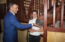 В Ярославской конноспортивной школе открылась новая конюшня