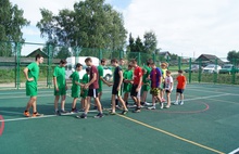 В поселке Караш Ярославской области открылась новая спортивная площадка