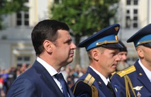 Дмитрий Миронов побывал на принятии присяги у курсантов Ярославского высшего военного училища ПВО