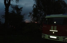 В Рыбинске сгорел частный жилой дом