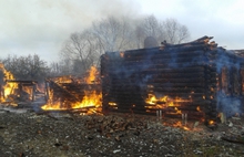 В Некрасовском районе хозяин сгорел вместе с частным домом
