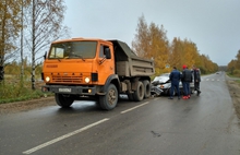 В поселке Некрасовское «ВАЗ» въехал под «КАМАЗ»