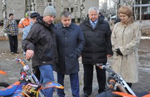 Центру патриотического воспитания ДОСААФ России в Карачихе подарили новые мотоциклы