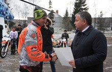 Центру патриотического воспитания ДОСААФ России в Карачихе подарили новые мотоциклы