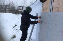 Ярославские волонтеры утеплили вольеры в МУП «САХ»
