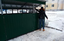 В Ярославле установили еще одну контейнерную площадку нового образца