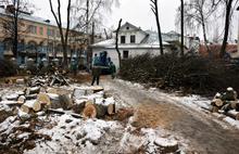 Второй сквер  лег под нож в центре Ярославля