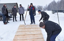 Оборудована крещенская купель возле храма Петра и Павла в Ярославле