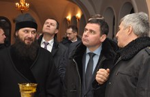 Праздник Крещения Дмитрий Миронов встретил в Переславле-Залесском